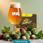 Kit de Bière IPA sans alcool complet pour brassage 5 litres
