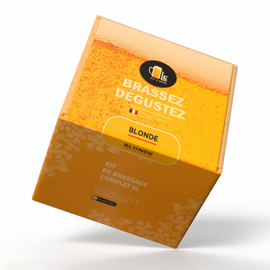 Kit de Bière Blonde complet pour brassage 5 litres