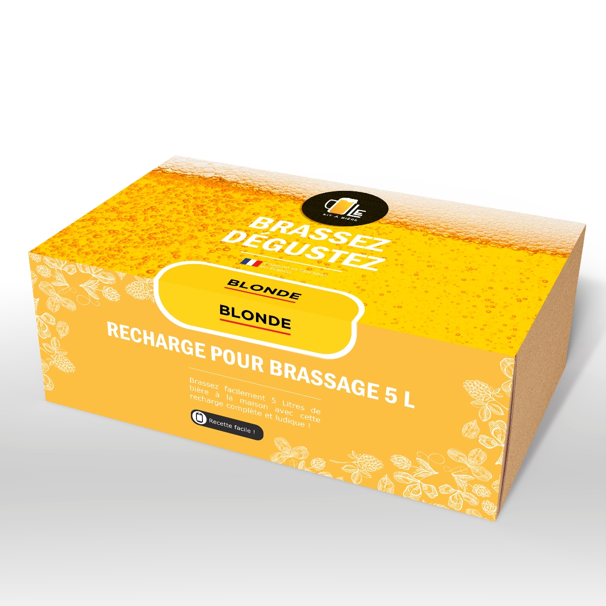 Recharge de Bière Blonde pour brassage 5 litres