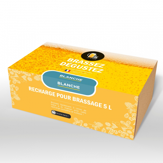 Recharge de Bière Blanche pour brassage 5 litres